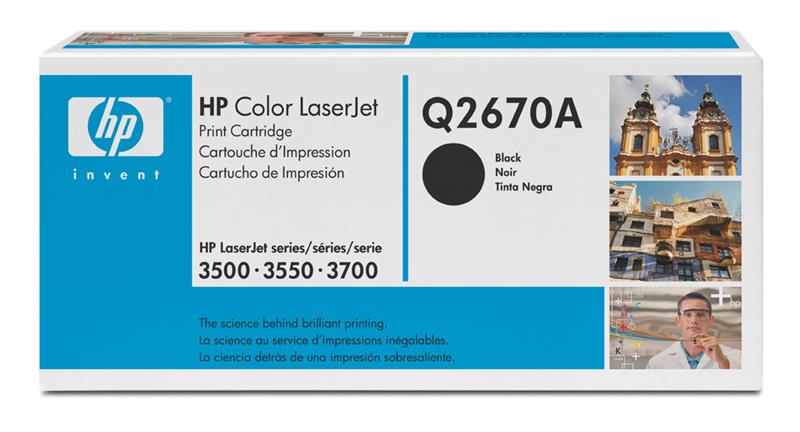 Mực In HP 308A Black Original LaserJet Toner Cartridge Q2670A 618EL