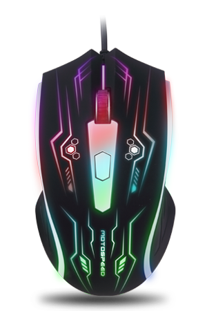 GAMING MOUSE MOTOSPEEP F405 LED