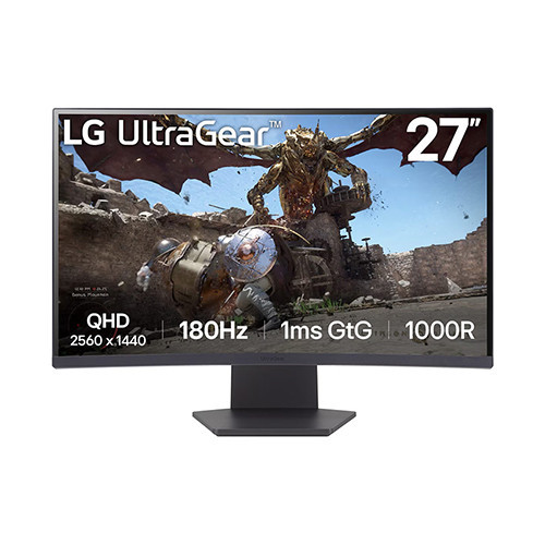 M&#224;n H&#236;nh Gaming LG UltraGear 27GS60QC-B | 27 inch - VA - QHD - 180Hz - 1ms - Cong | 1224