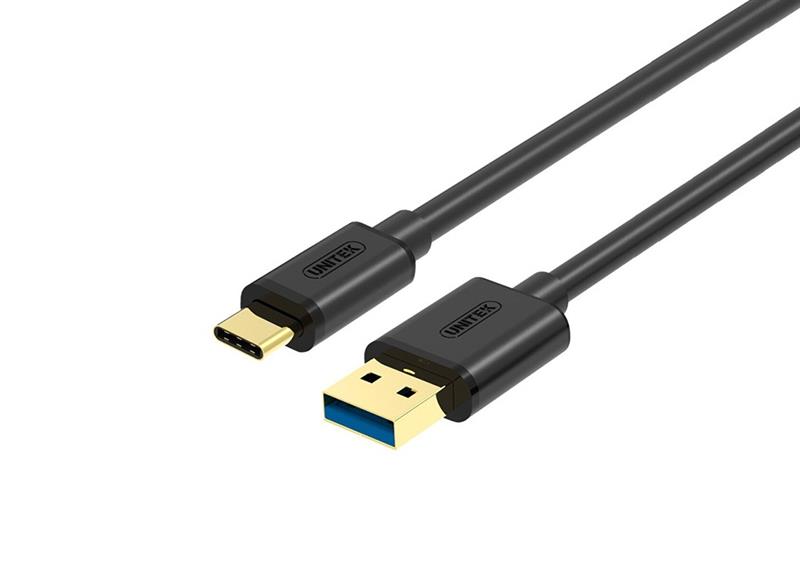 C&#193;P USB 3.0 -&gt; TYPE-C UNITEK 25CM (Y-C 490BK) 318HP