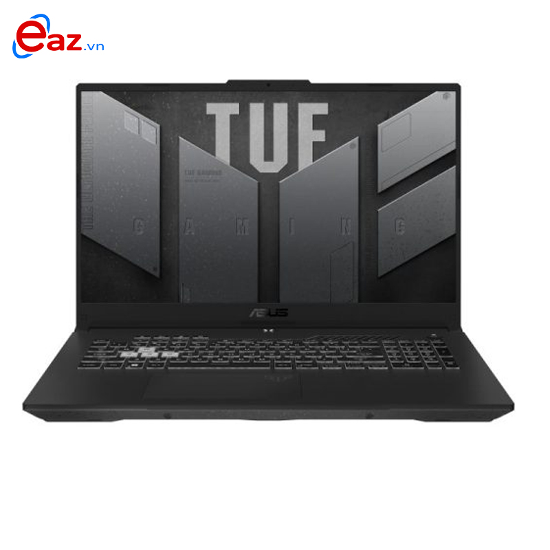 Laptop Asus TUF A17 FA707RC-HX130W | AMD Ryzen 7-6800H | 8GB DDR5 | SSD 512GB | RTX 3050 4GB | 17.3: Full HD IPS 144Hz | RGB LED Key | Win 11 | 0422FP