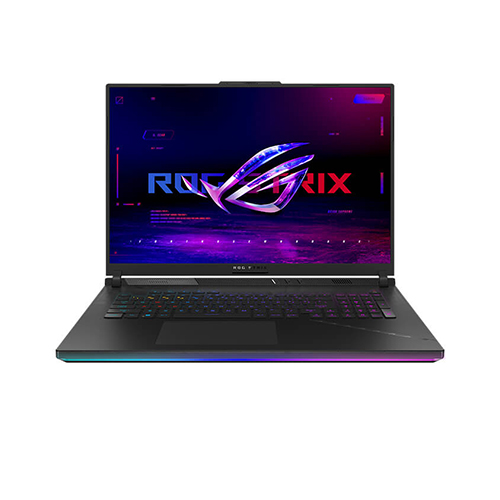 Laptop ASUS ROG Strix SCAR 18 G834JY-N6039W | Intel Core i9 - 13980HX | 64GB | SSD 2TB | nVIDIA RTX 4090 16GB | 18 Inch 2K - 240Hz | Win 11 | Black | 0223D