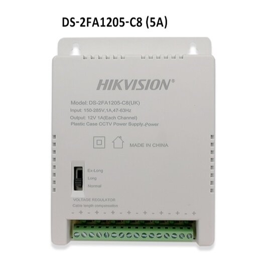 Bộ chia nguồn HIKVISION DS-2FA1205-C8(EUR)  - 8 cổng