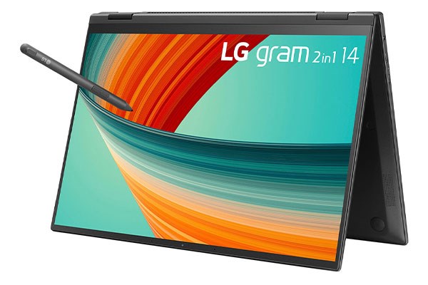 Laptop LG Gram 2 IN 1 2023 14T90R-G.AH55A5 | Intel Core i5-1340P | 16GB | 512GB | Intel Iris Xe Graphics | 14&#39; WUXGA 99% DCI-P3 Touch | Win 11| 0124