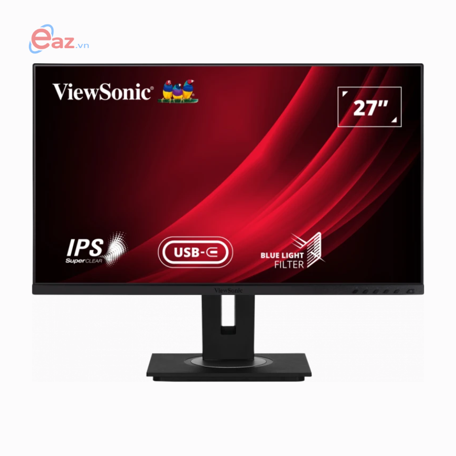 M&#224;n h&#236;nh LCD Viewsonic VG2755-2K | 27 Inch QHD - IPS - 100% sRGB | HDMI | DP | USB | SuperClear