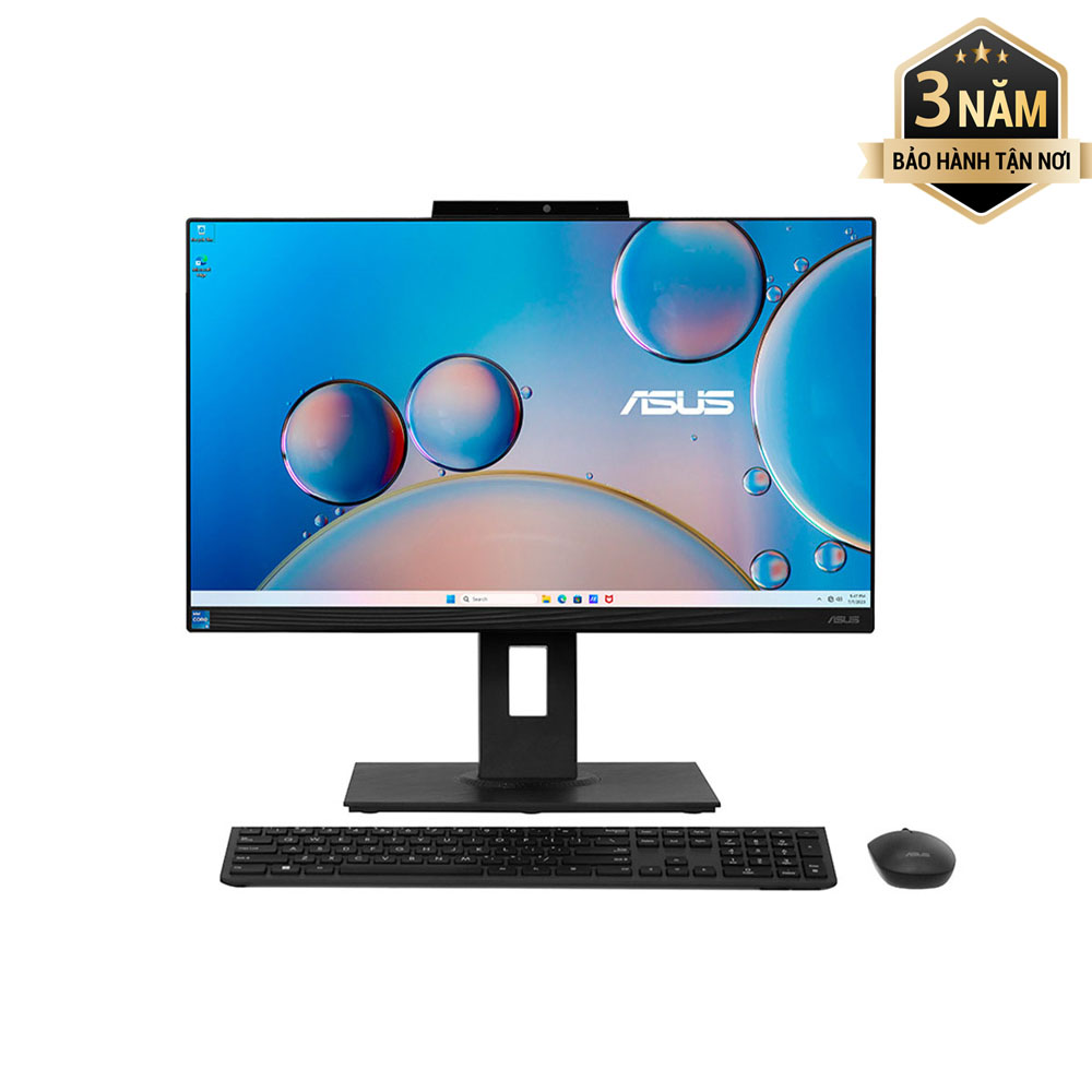 M&#225;y t&#237;nh để b&#224;n All in one Asus A5402WVAT BA024W | Intel Core i5-1340P | 16GB | 512GB | Inten Iris Xe | 23.8 inch FHD | Cảm ứng | Win 11 | Đen | 0624