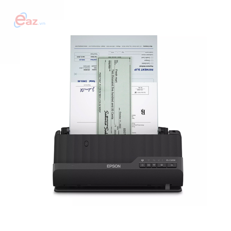 M&#225;y Scan Epson ES-C320W | Đảo mặt | ADF | USB | Wifi