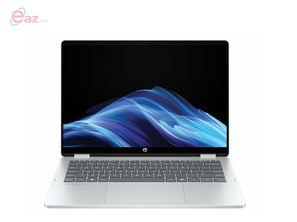 Laptop HP OmniBook 5 Flip 14-fp0057TU (BZ7Q6PA) | Intel Core 5 120U | 16GB | 512GB SSD | 14 inch 2K Touch | Win11 | Bạc | Pen | 1025