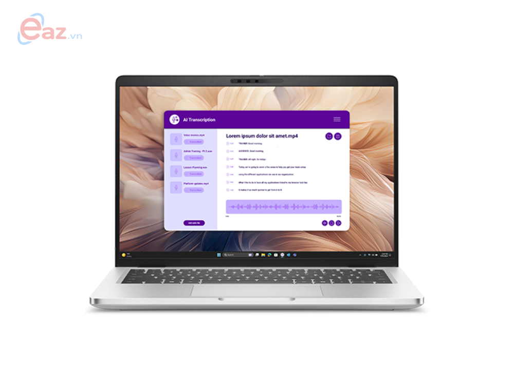 Laptop Dell Pro 14 Plus PB14250 (PB14250-235U-16512W) | Intel Core Ultra 5 235U V-Pro | 16GB | 512GB SSD | 14 inch FHD | Win11 | Platinium Silver | 1125P