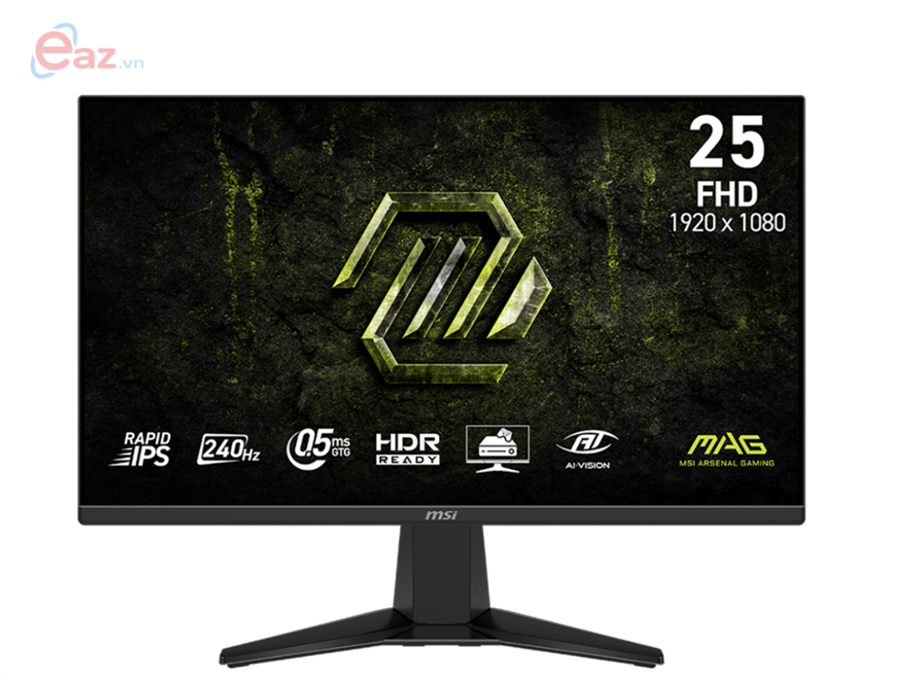 Màn hình Msi MAG 255F X24 24.5" (FHD 1920 x 1080/ RAPID IPS/ 240Hz/ 0.5 ms) | 0526