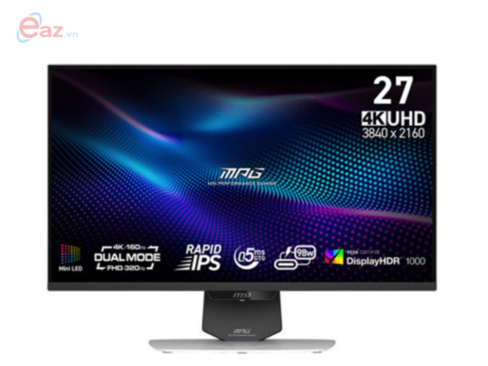 Màn hình Msi MPG 274URDFW E16M 27" (4K UHD 3840 x 2160/ RAPID IPS/ 160Hz/ 0.5 ms) | 0526