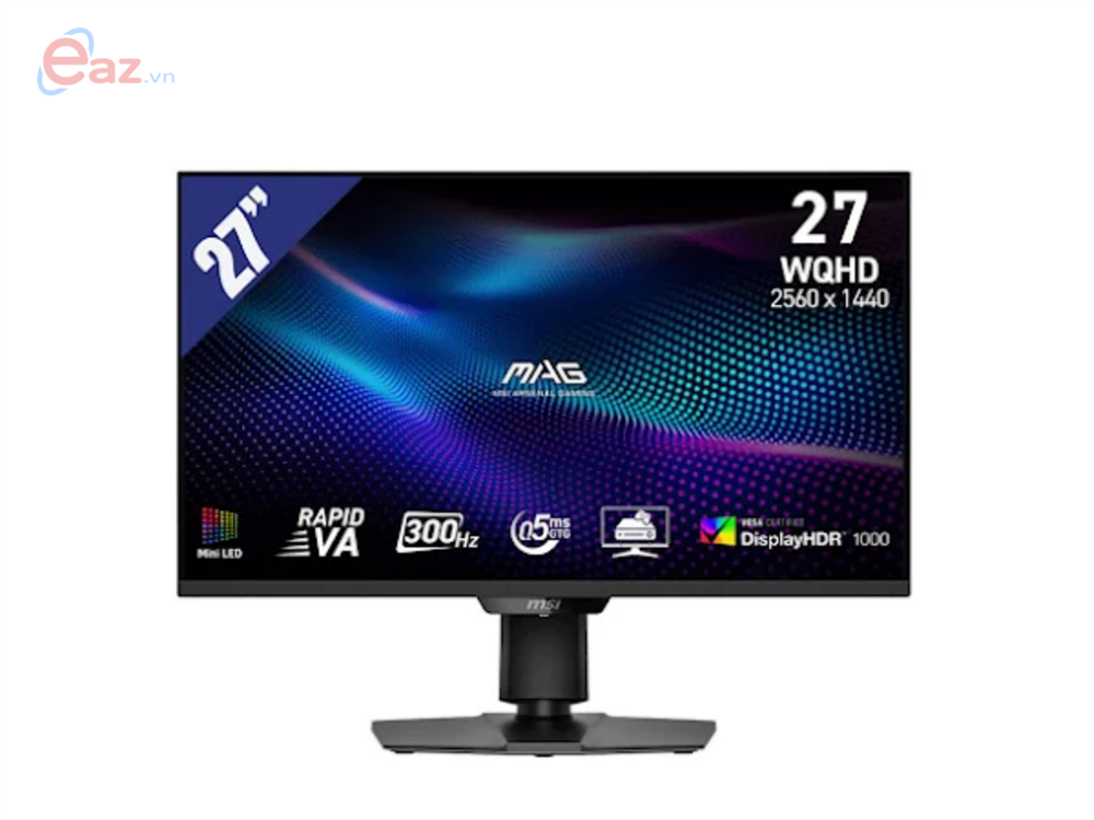Màn hình Msi MAG 274QPF X30MV 27" (WQHD (2K) 2560 x 1440/ Rapid VA/ 300Hz/ 0.5 ms) | 0526