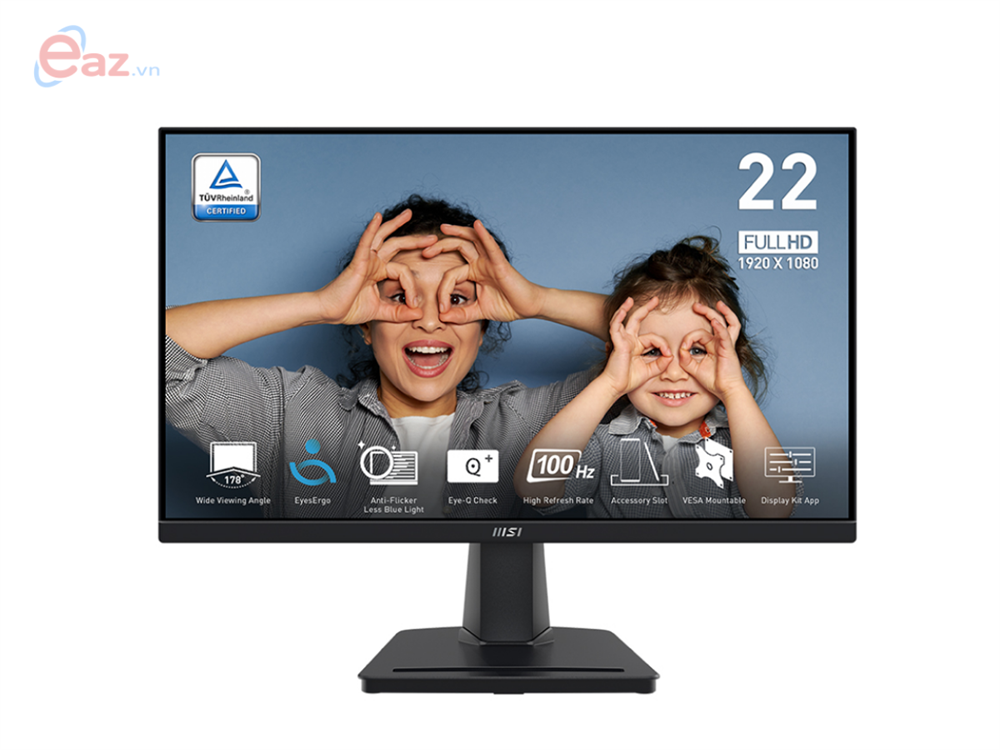 Màn hình Msi PRO MP225V 21.45" (FHD 1920 x 1080/ VA/ 100Hz/ 4 ms) | 0526