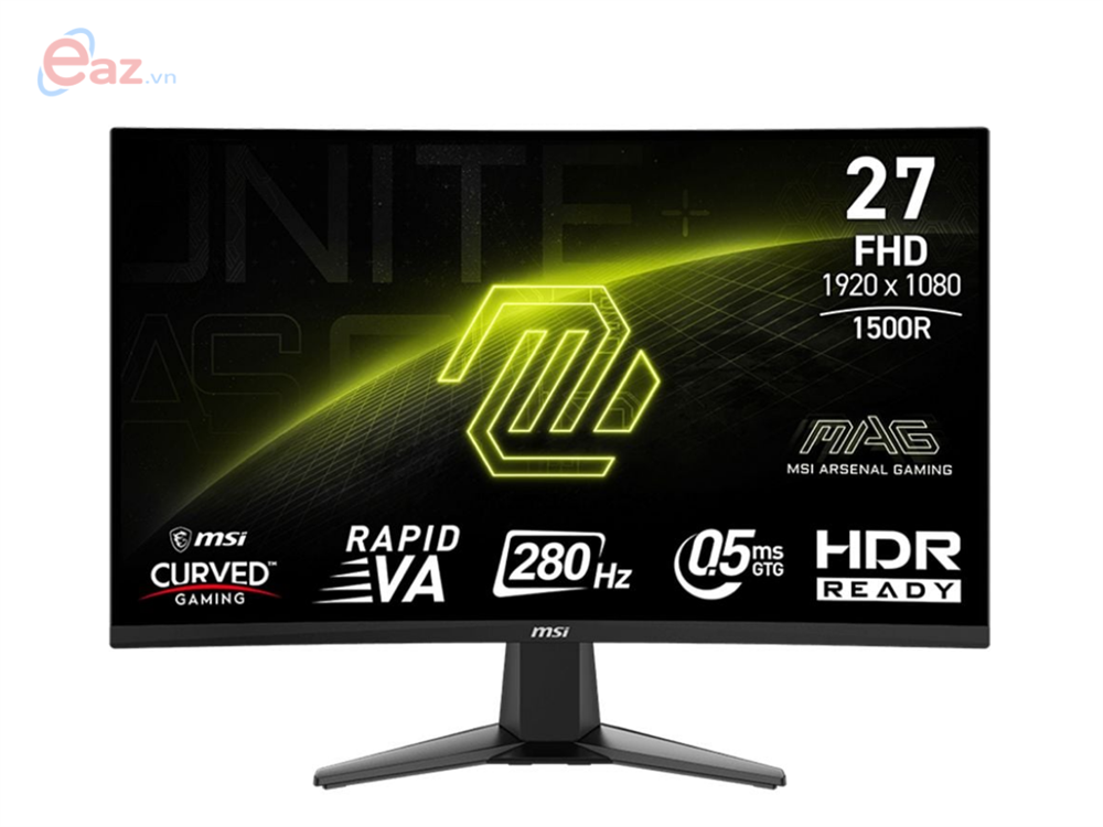 Màn hình Msi MAG 274CXF 27" (FHD 1920 x 1080/ Rapid VA/ 280Hz/ 0.5 ms) | 0526
