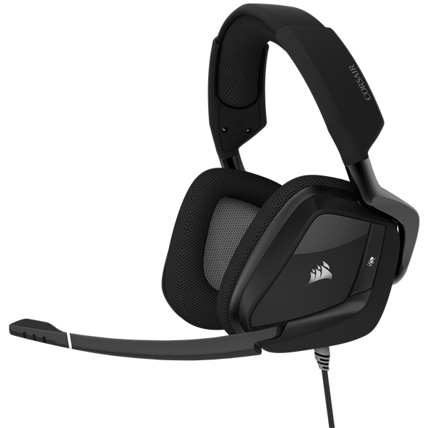 Gaming Headset Corsair VOID PRO RGB USB Premium with Dolby&#174; Headphone 7.1 — Carbon (CA-9011154-AP) _919KT