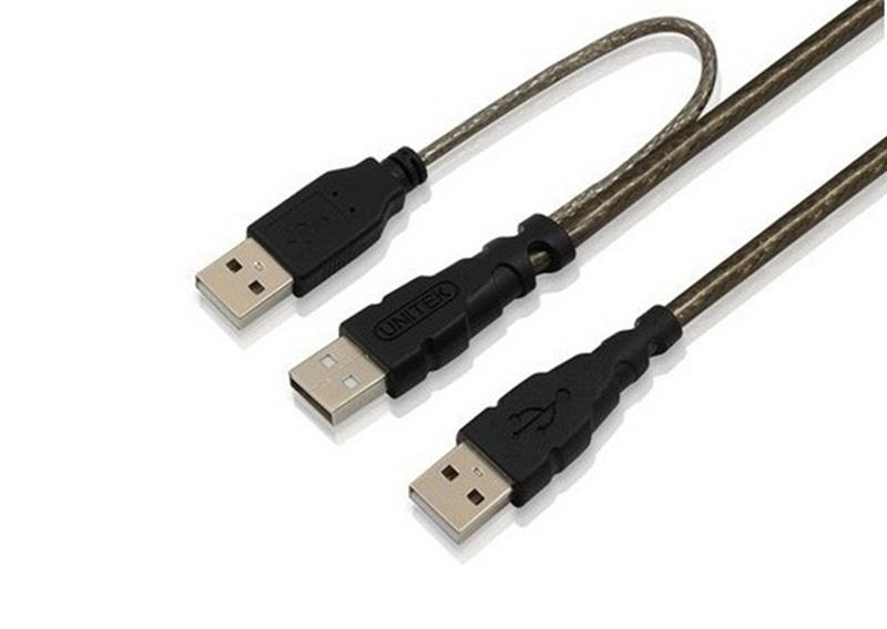 C&#193;P 2 USB 2.0 -&gt; USB 2.0 UNITEK 80CM (Y-C 437) 318HP