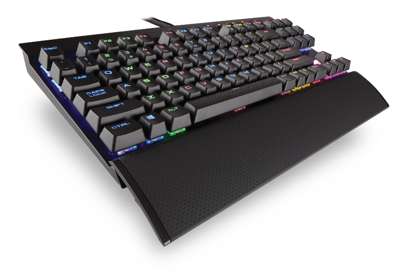 Keyboard Corsair K65 LUX Compact Mechanical Gaming Keyboard Cherry MX RGB Red (CH-9110010-NA) _1118KT