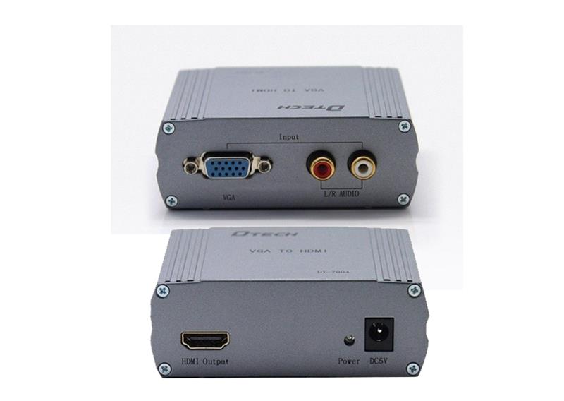 MULTI VGA -&gt; HDMI DTECH (DT-7004) 318HP
