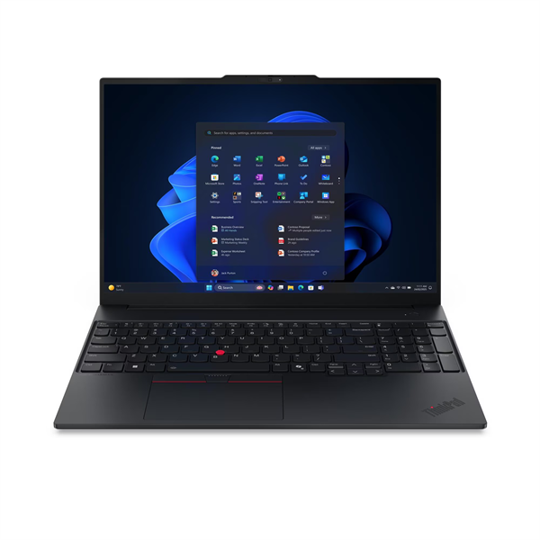 Lenovo ThinkPad E16 Gen 3 (21SR002LVA) | Intel&#174; Core Ultra 7 255H | 16GB | 512GB SSD PCIe | Intel&#174; Arc™ 140T GPU | Intel&#174; AI Boost Up to 13 TOPS | 16 inch WUXGA IPS | Finger | IR Camera | LED KEY | 1225