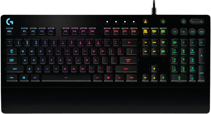 Logitech G213 Prodigy Gaming Keyboard with RGB Lighting (920-008096)