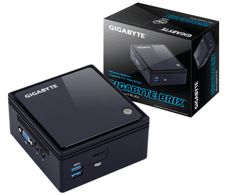 Barebone PC Gigabyte Brix GB-BACE-3150 Intel® Celeron® N3150 817S