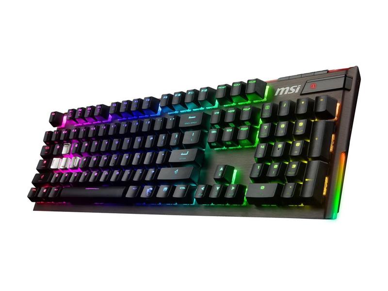MSI Vigor GK80 Wired Cherry MX RGB Red RGB Gaming Keyboard (518EL)