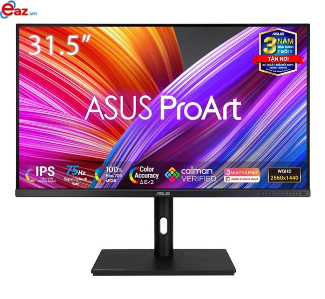 LCD Asus ProArt PA328QV | 31.5 inch WQHD IPS 75Hz 100%sRGB | USC Type C | DisplayPort | HDMI | USB 3.2 Gen 1 | 0822S