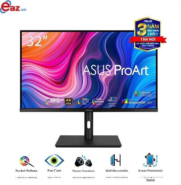 LCD Asus ProArt Display PA329CV | 32 inch 4K UHD IPS | USB Type C | DisplayPort | HDMI | USB 3.1 Type A | 0822P