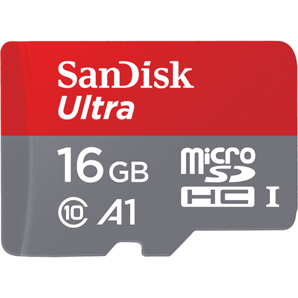 Thẻ nhớ SanDisk Ultra microSDHC | SDSQUAR-016G-GN6MN | C10 | A1 | UHS-1 | 98MB/s R | 4x6
