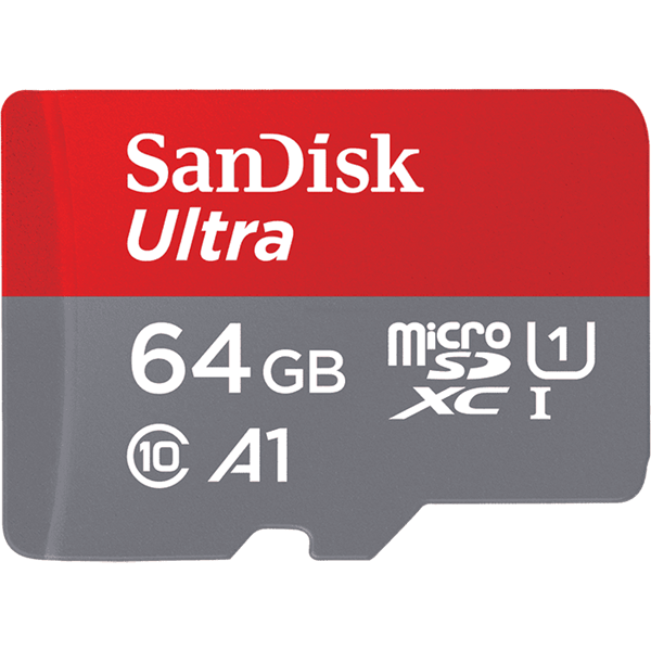 Thẻ nhớ SanDisk Ultra microSDXC | SDSQUAR-064G-GN6MN | U1 | C10 | A1 | UHS-1 | 100MB/s R | 4x6