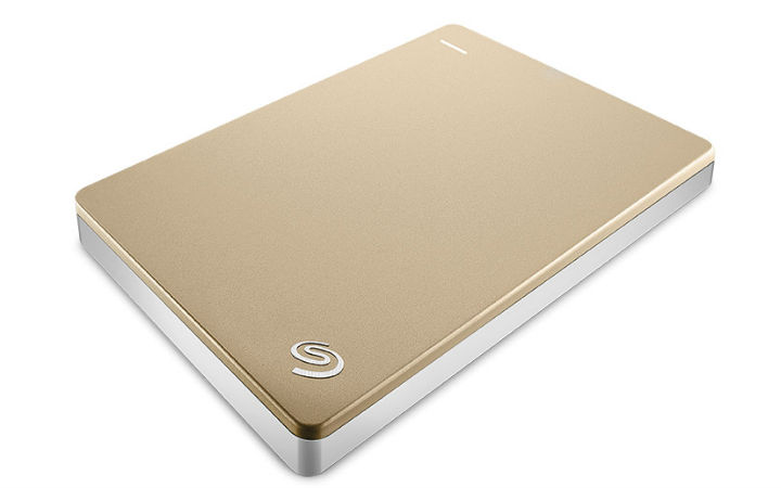 Seagate&#174; Backup Plus Slim Portable Drive 1TB GOLD (STDR1000309) 618SG