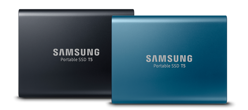 Samsung SSD T5 Portable 1TB Black (MU-PA1T0B/WW) 118MC