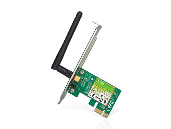 TP-Link TL-WN781ND | 150Mbps Wireless N PCI Express Adapter | 718F