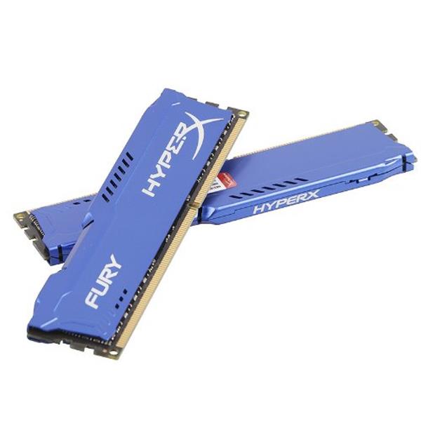  RAM PC Kingston 8G 1600MHZ DDR3 CL10 Dimm Fury Blue-HX316C10FB/8 