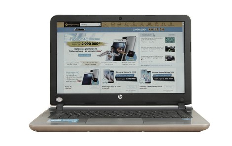 HP Pavilion 14-ab117TU(P3V24PA) Intel&#174; Skylake Core™ i3-6100U_4GB_500GB_14.0_W10_Silver_1161DW