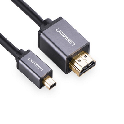 Ugreen Micro HDMI to HDMI cable 1.4 HD109 full copper 19+1  Aluminum 1M GK
