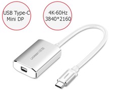 Ugreen USB Type C to Mini DP Converter 15cm CM115(40867) GK