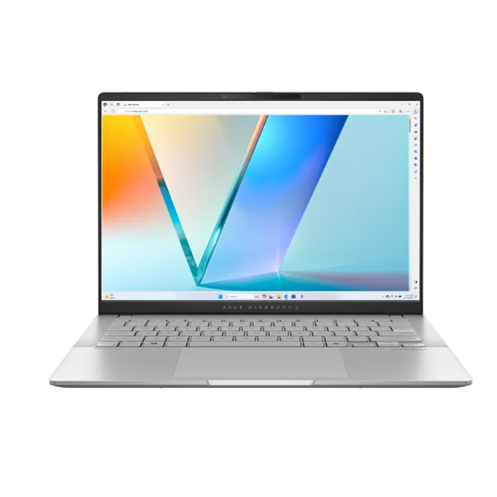 Laptop Asus Vivobook S 14 OLED M5406WA-PP071WS | AMD Ryzen AI 9 HX 370 | 32GB | 1TB | AMD Radeon | 14 inch 3K OLED 120Hz | Win 11 | BạC | 0824