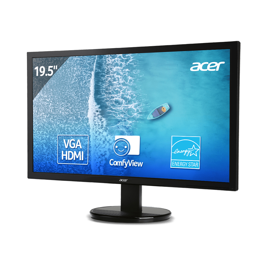 M&#224;n h&#236;nh Acer K202Q (UM.IE0SV.002) | 19 inch   HD+, TN, 75Hz, 6ms, phẳng  | 1024