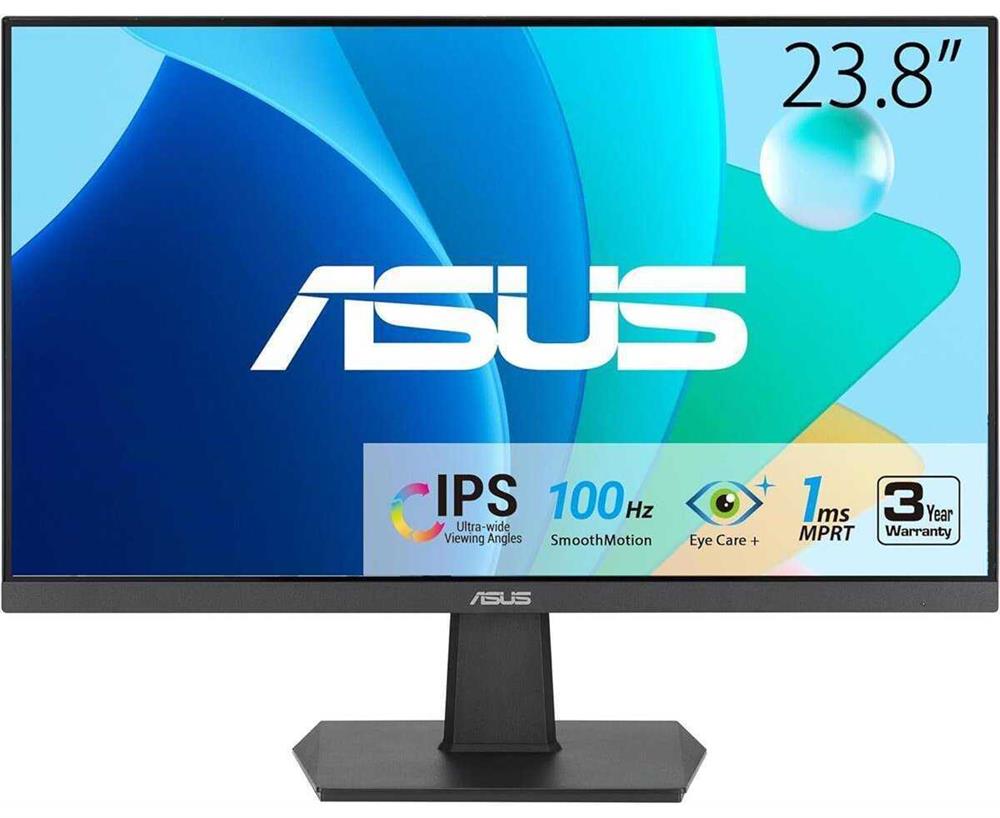 M&#224;n h&#236;nh LCD Asus Eye Care VA24EHFR (23.8 inch/ 1920 x 1080/ 250 cd/m2/ 1ms/ 100Hz) | 1124