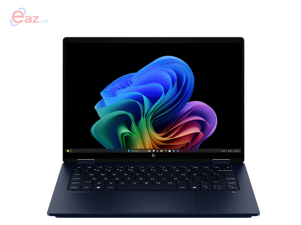 Laptop HP OmniBook X Flip 14-fm0086TU BZ7Q0PA | Intel Core Ultra 5 226V | 16GB | 1TB | Intel Arc | 14 inch 2K | Cảm ứng | Win 11 | Office | Xanh | 0925