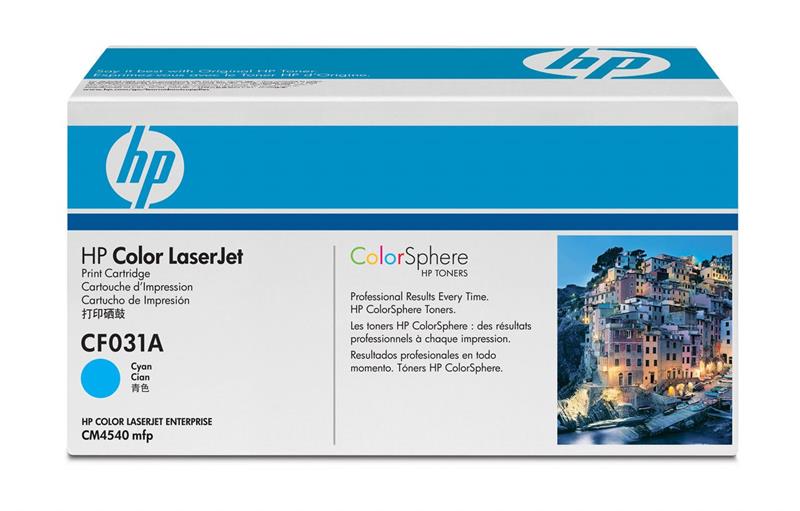 HP 646A Cyan/Yellow/Magenta Original LaserJet Toner Cartridge CF031A/CF032A/CF033A 618EL